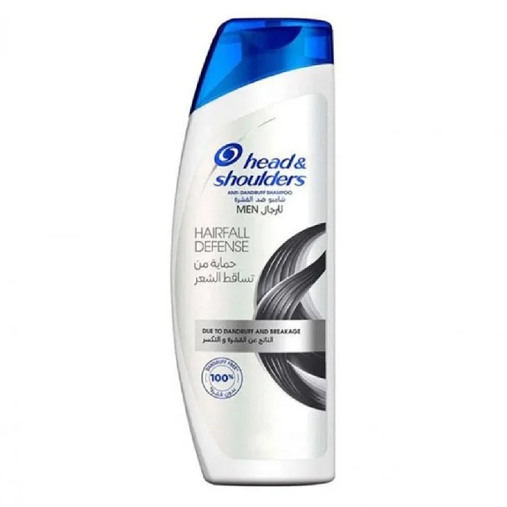Head & Shoulders Anti-Dandruff Hairfall Defense Shampoo for Men 190ml
